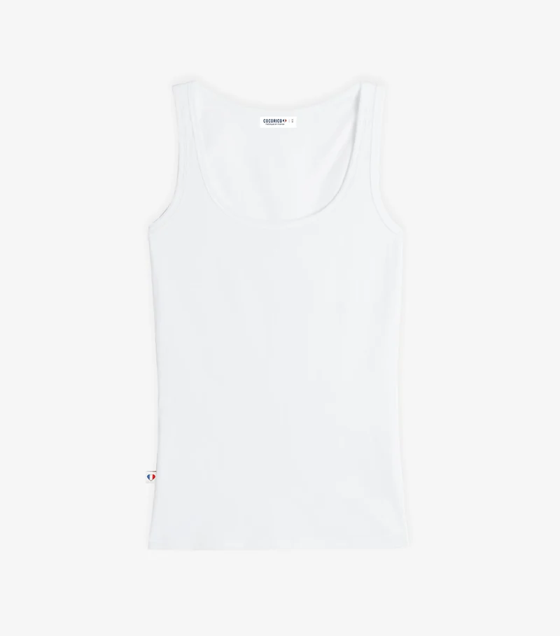 Débardeur Femme Blanc - Intemporel