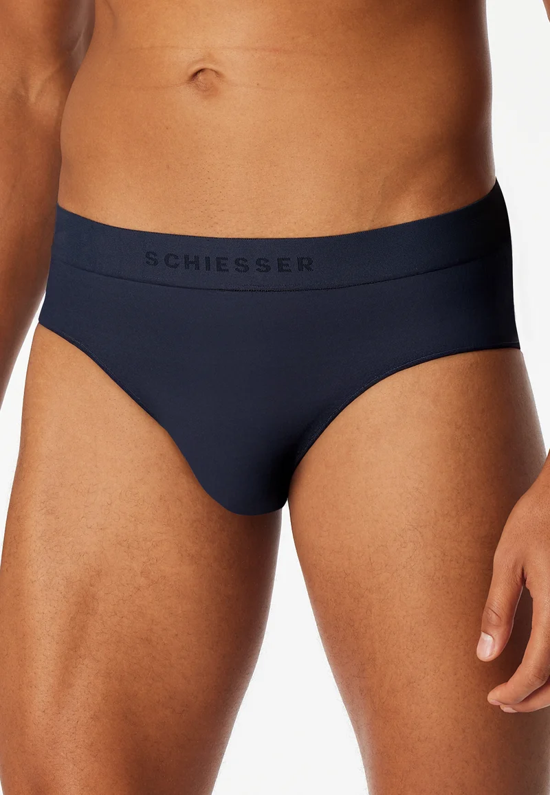 Slip 3er-Pack Dunkelblau gestreift - 95/5