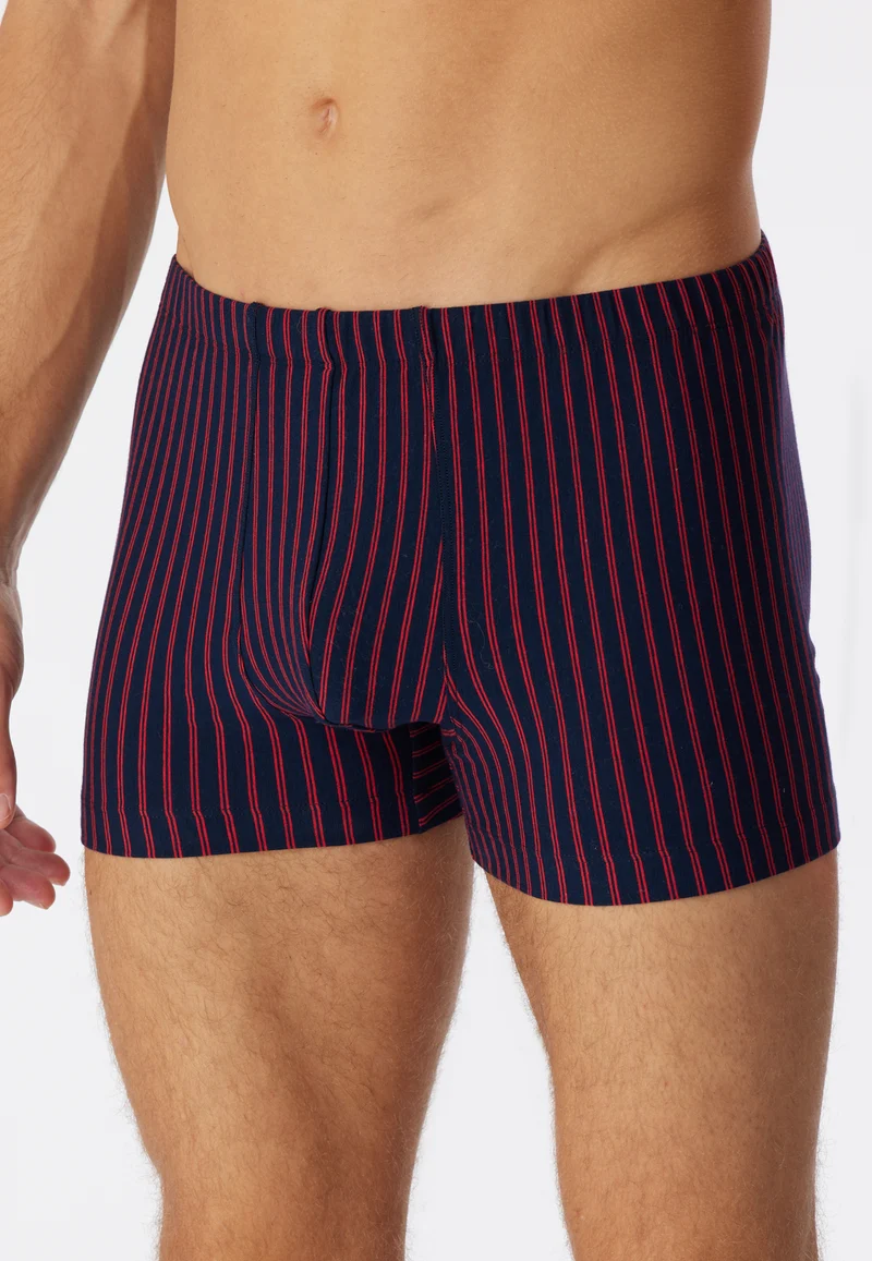 Enge Boxershorts Rot gestreift - 95/5