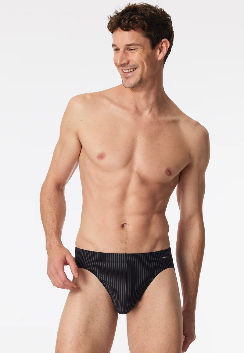 Slip Schwarz gestreift - Pure Micro