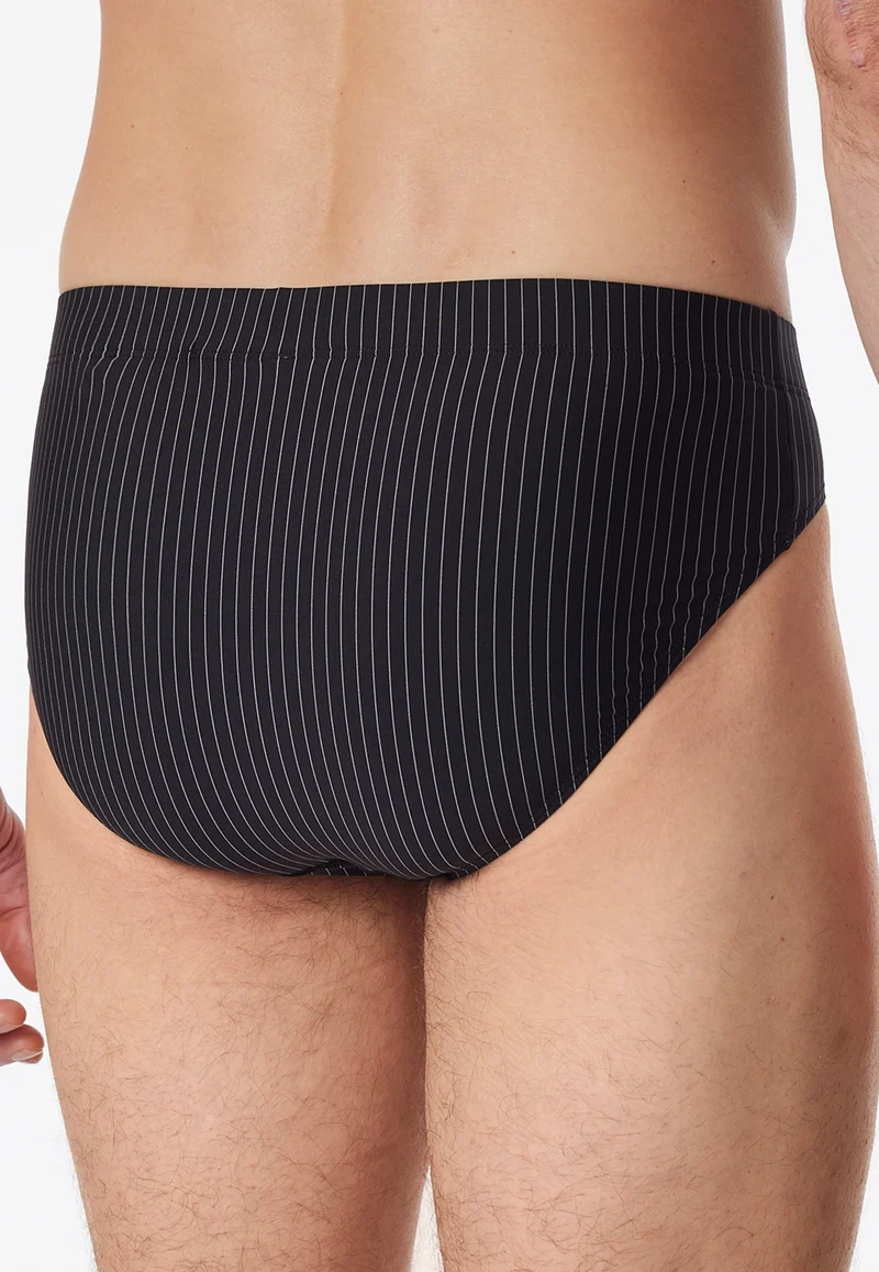 Slip Schwarz gestreift - Pure Micro