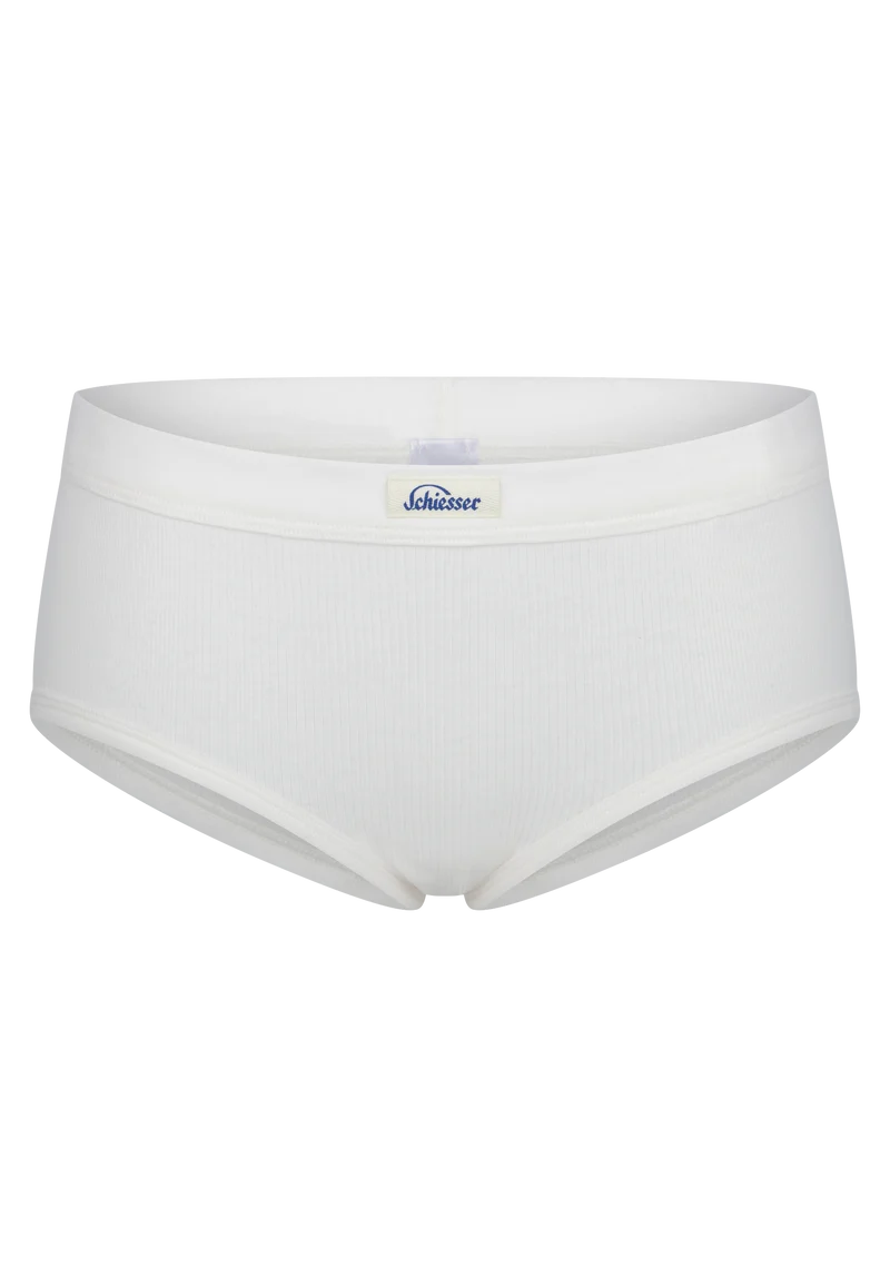 Panty Feinripp Weiss - Revival Paula