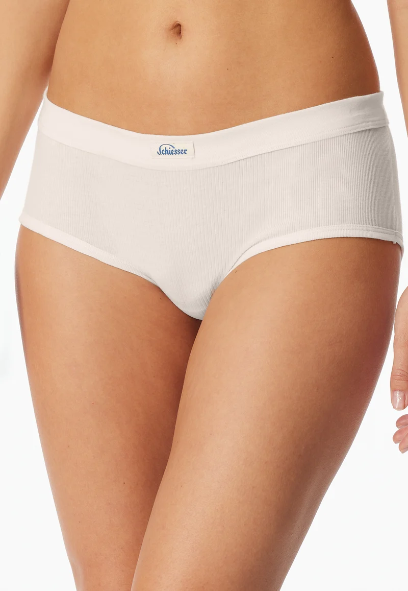 Panty Feinripp Weiss - Revival Paula