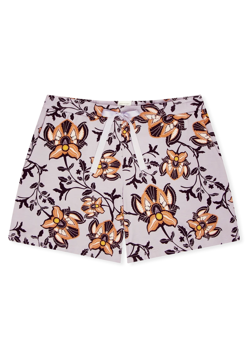 Shorts Lila gemustert - Mix+Relax