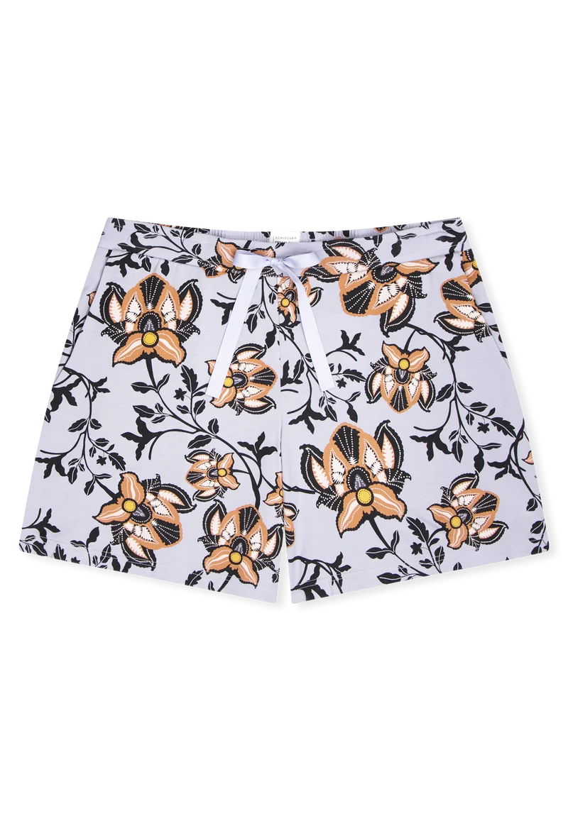 Shorts Lila gemustert - Mix+Relax