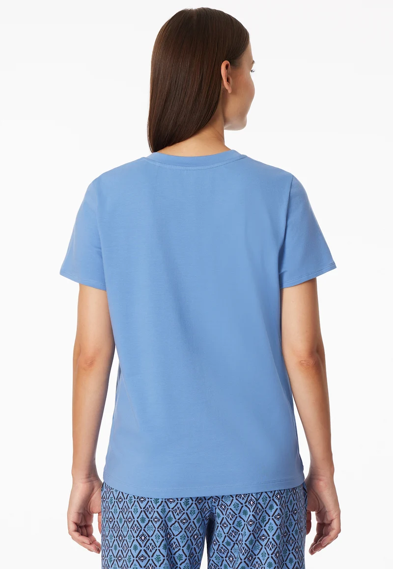 T-Shirt Blau - Mix+Relax
