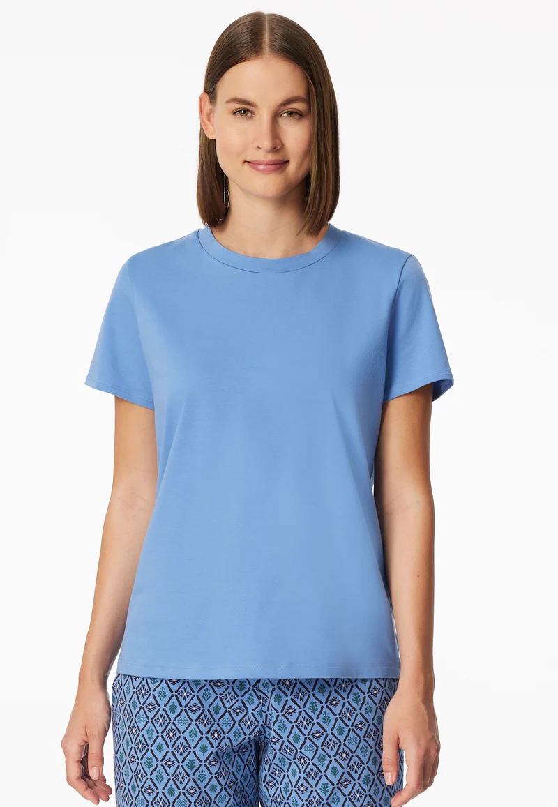 T-Shirt Blau - Mix+Relax