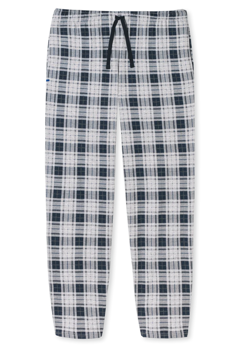 Hose Dunkelblau/Grau gemustert - Mix+Relax