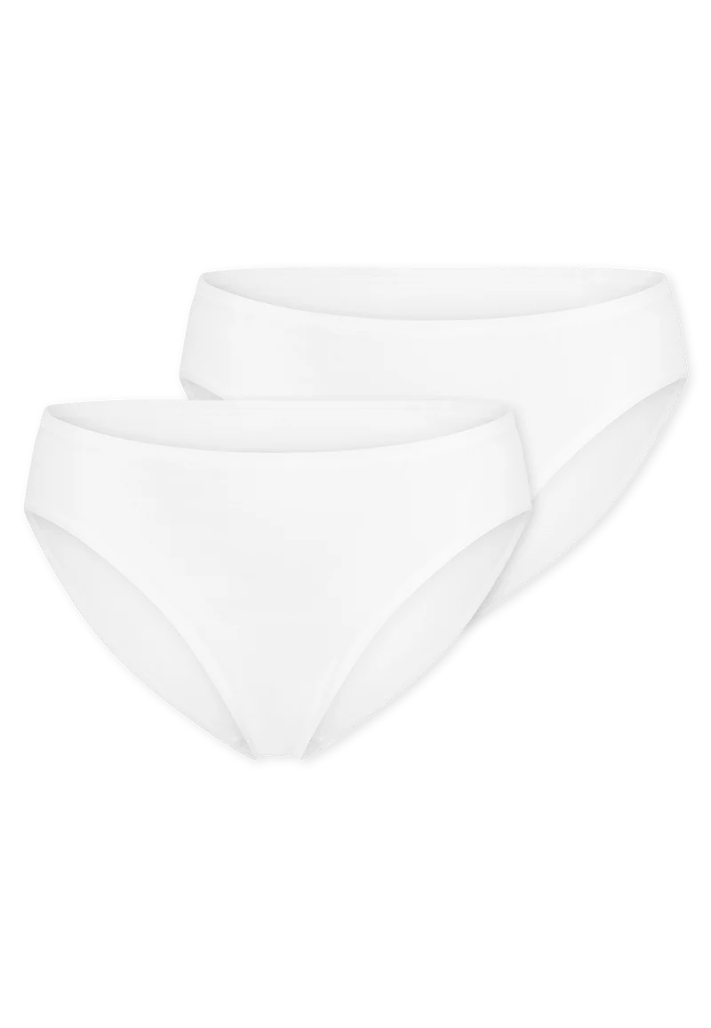 Midi Slip 2er-Pack Weiss - 95/5