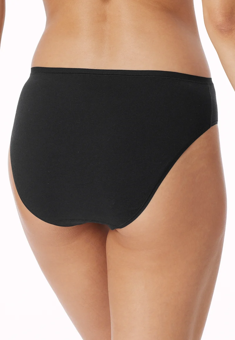 Midi Slip 2er-Pack Schwarz - 95/5