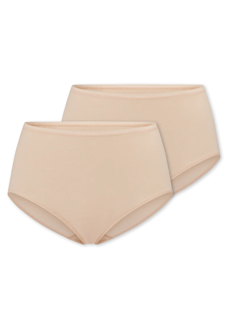 High Waist Slip 2er-Pack Soft Beige - 95/5