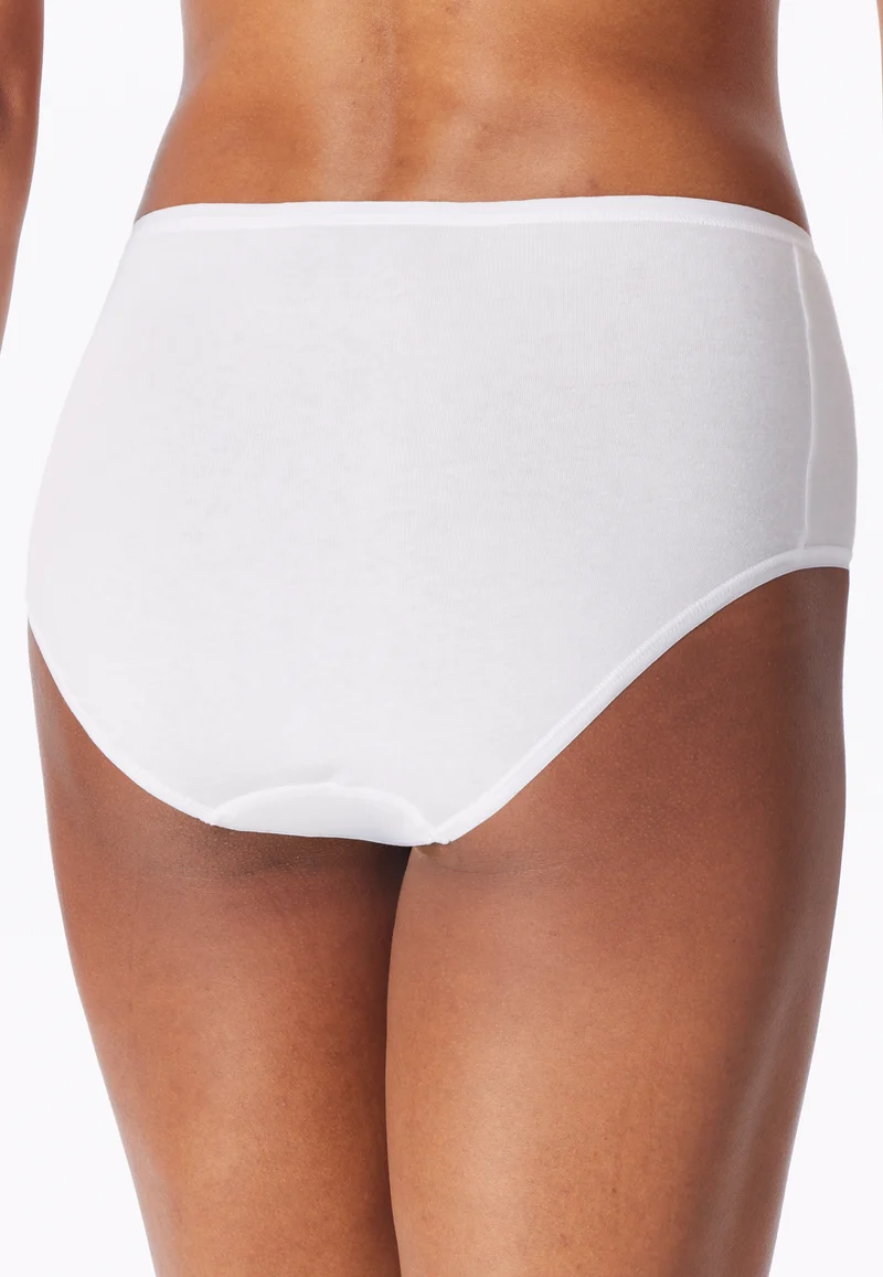 High Waist Slip 2er-Pack Weiss - 95/5