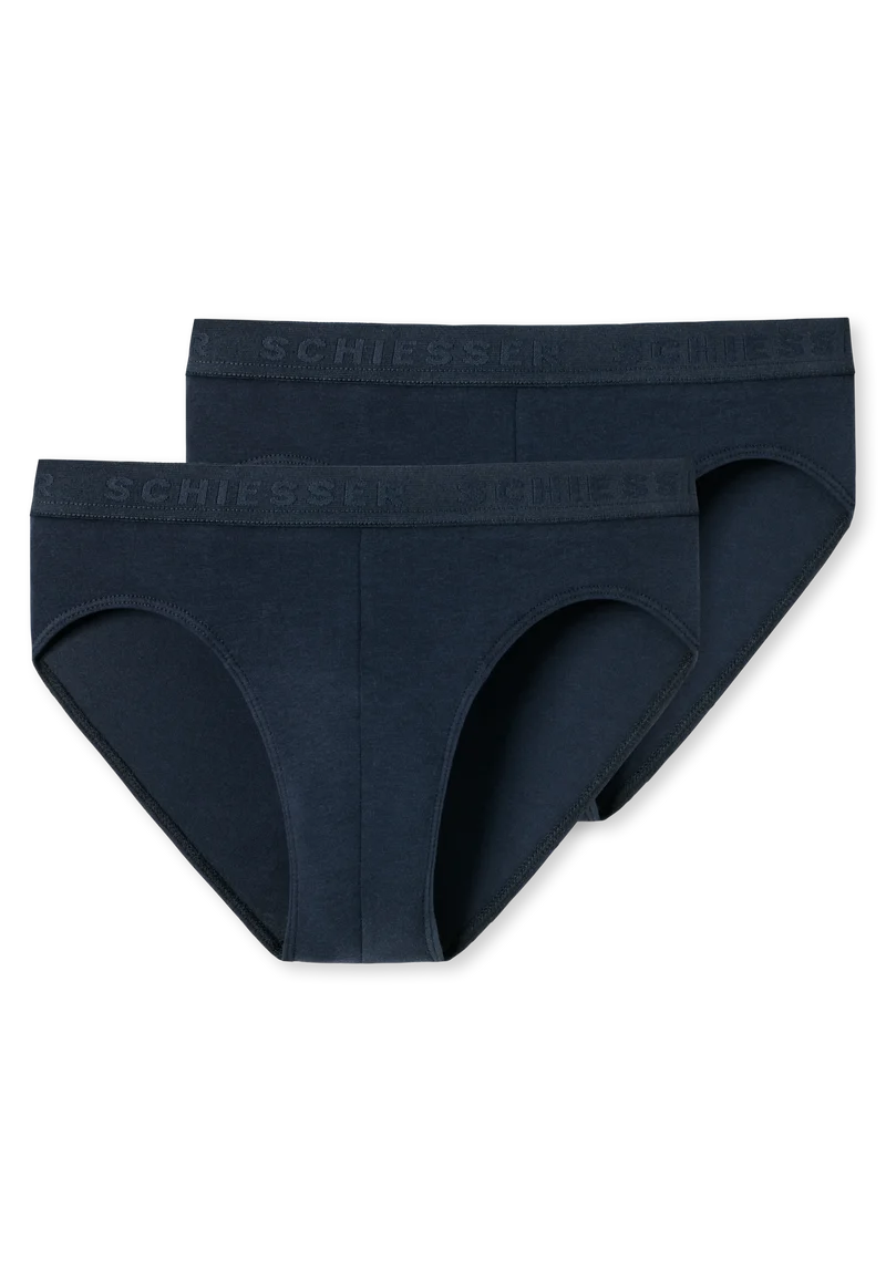 Slip 2er-Pack Blau - 95/5
