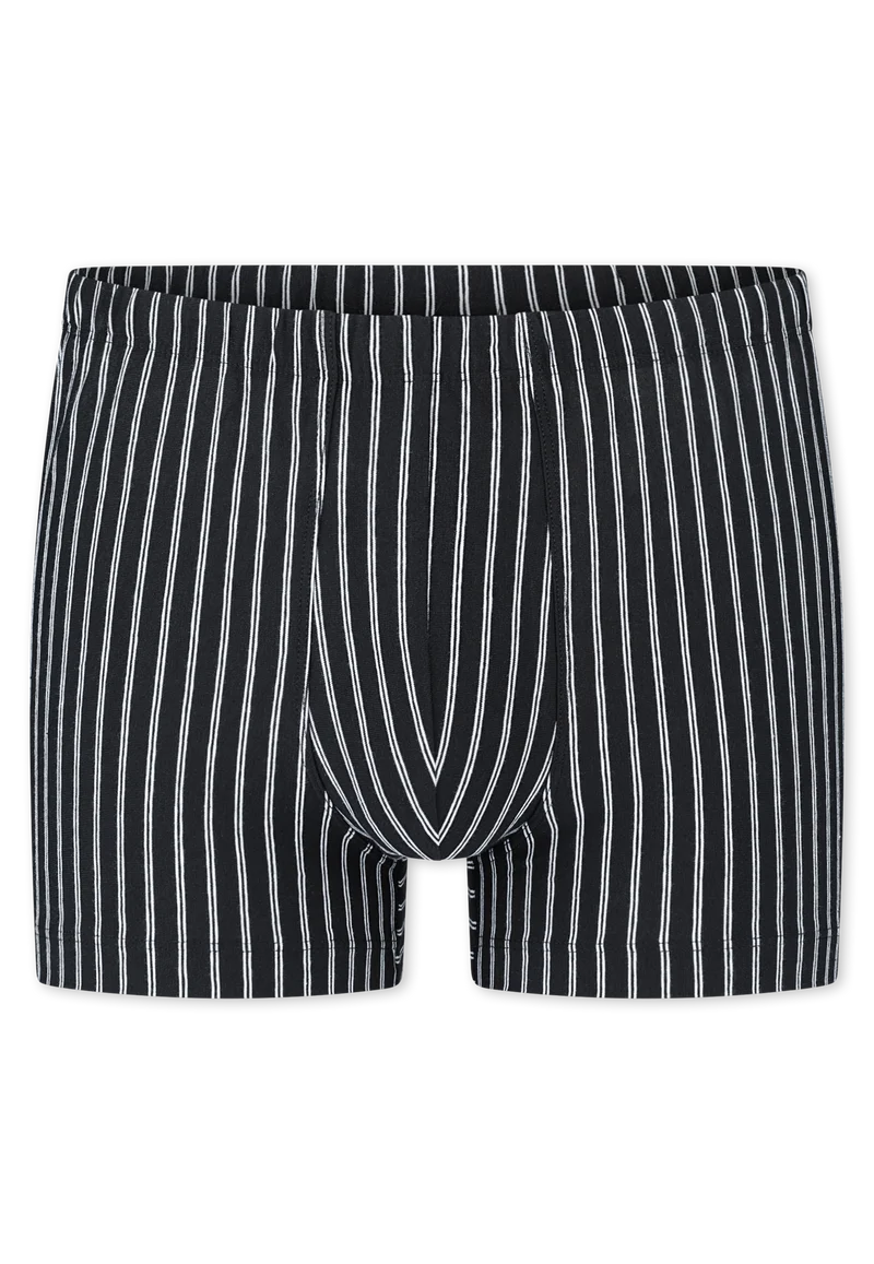 Enge Boxershorts Schwarz gestreift - 95/5