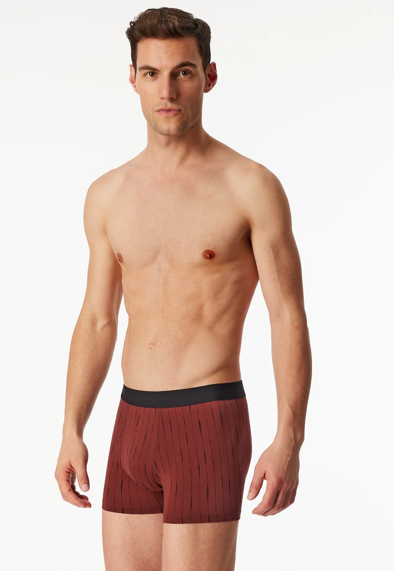 Enge Boxershorts Bordeaux gemustert - 95/5