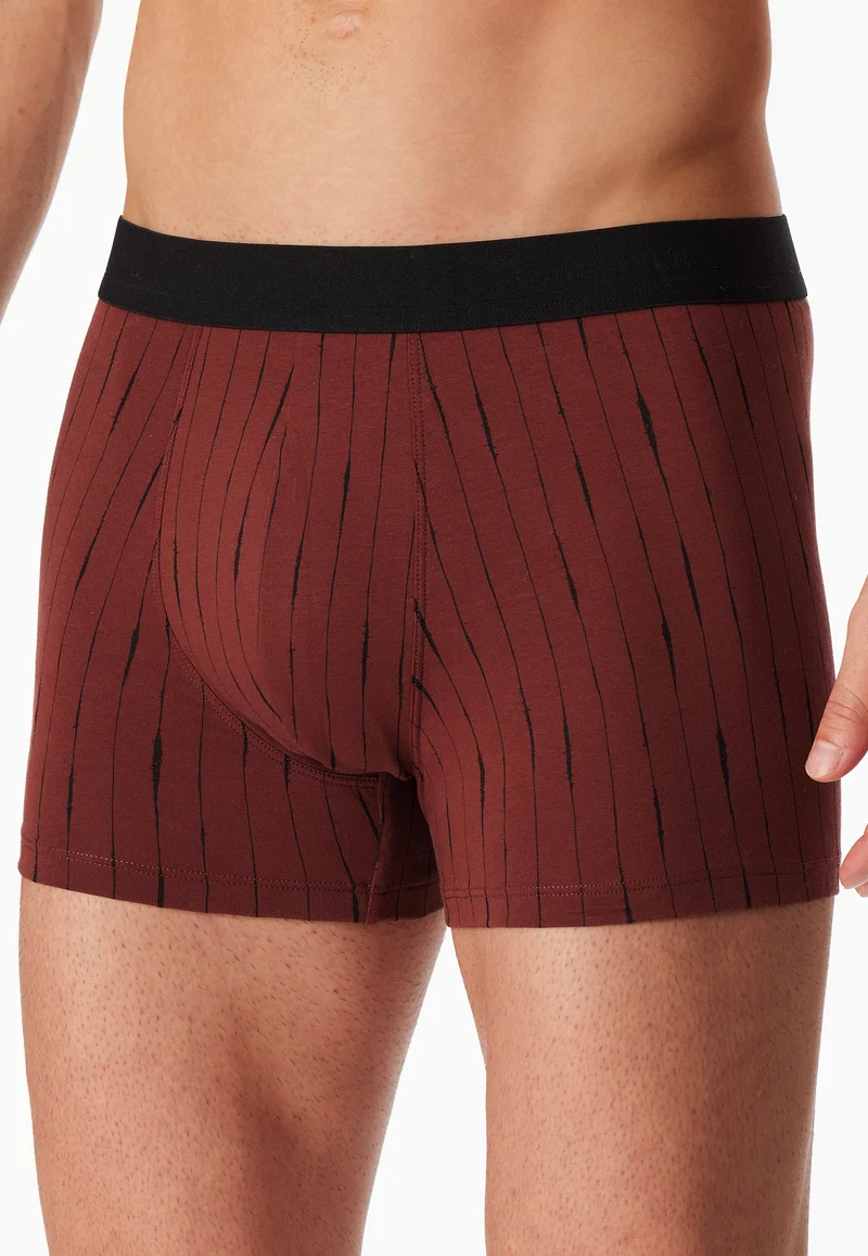 Enge Boxershorts Bordeaux gemustert - 95/5