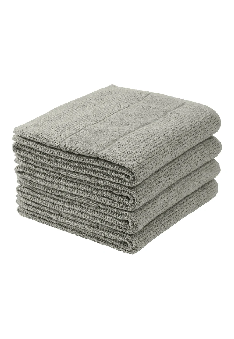 Handtuch 4er-Pack 50x100 cm Grau - SCHIESSER Home