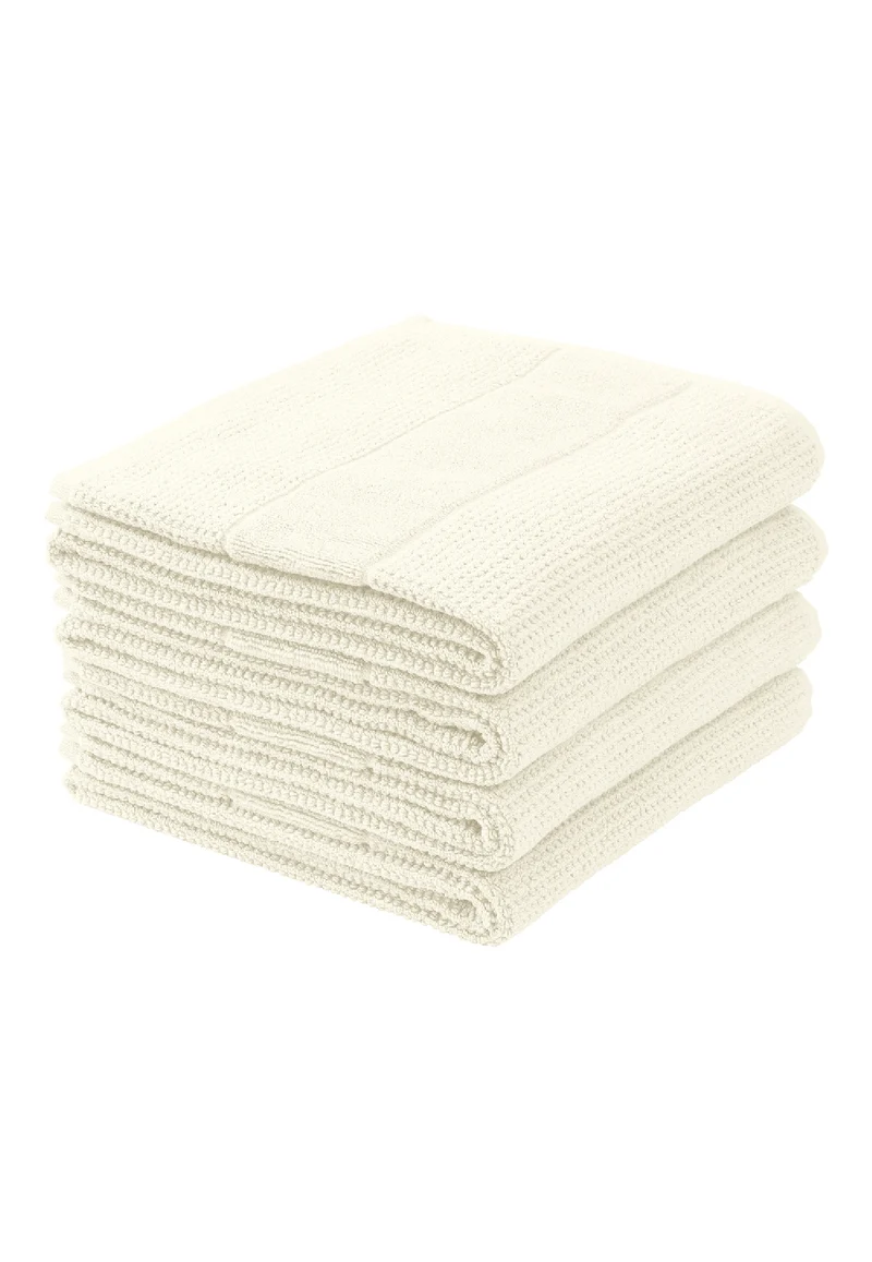 Handtuch 4er-Pack 50x100 cm Off-White - SCHIESSER Home