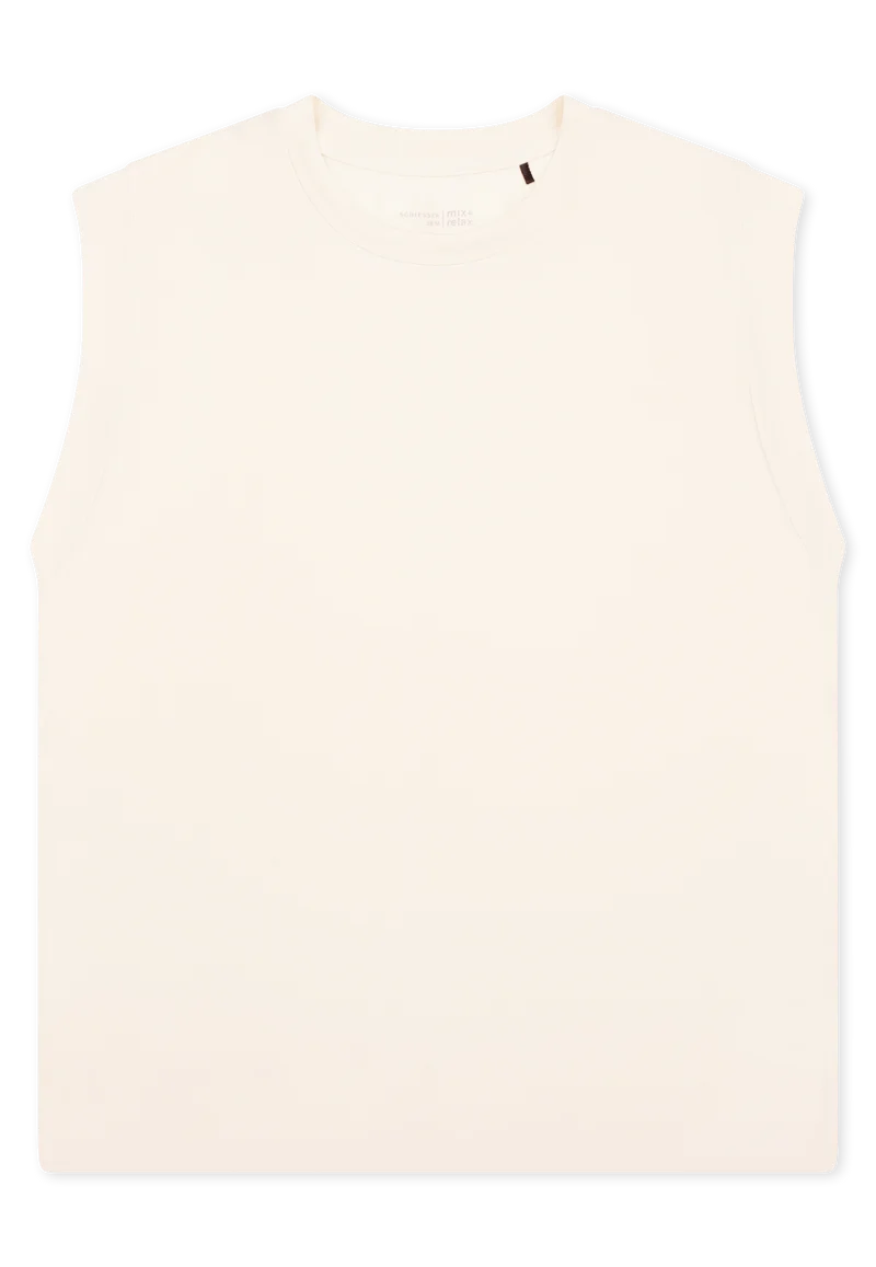 Shirt ärmellos Soft Beige - Mix+Relax