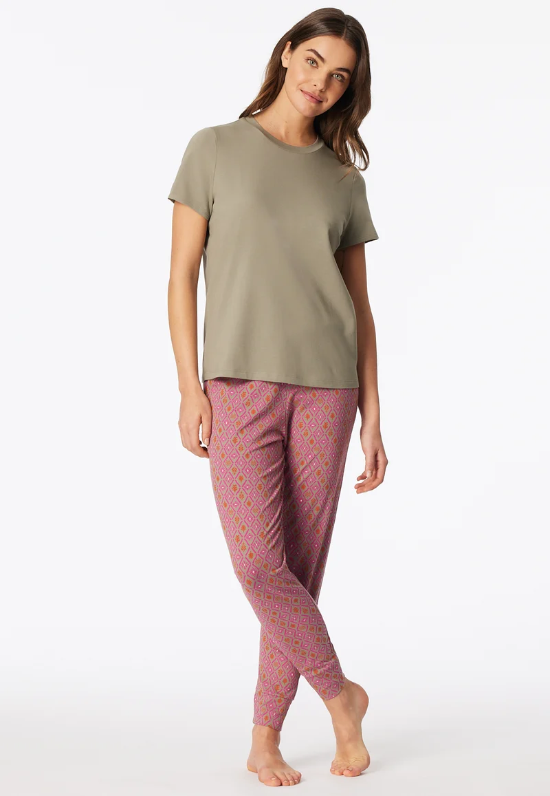 T-Shirt Oliv - Mix+Relax