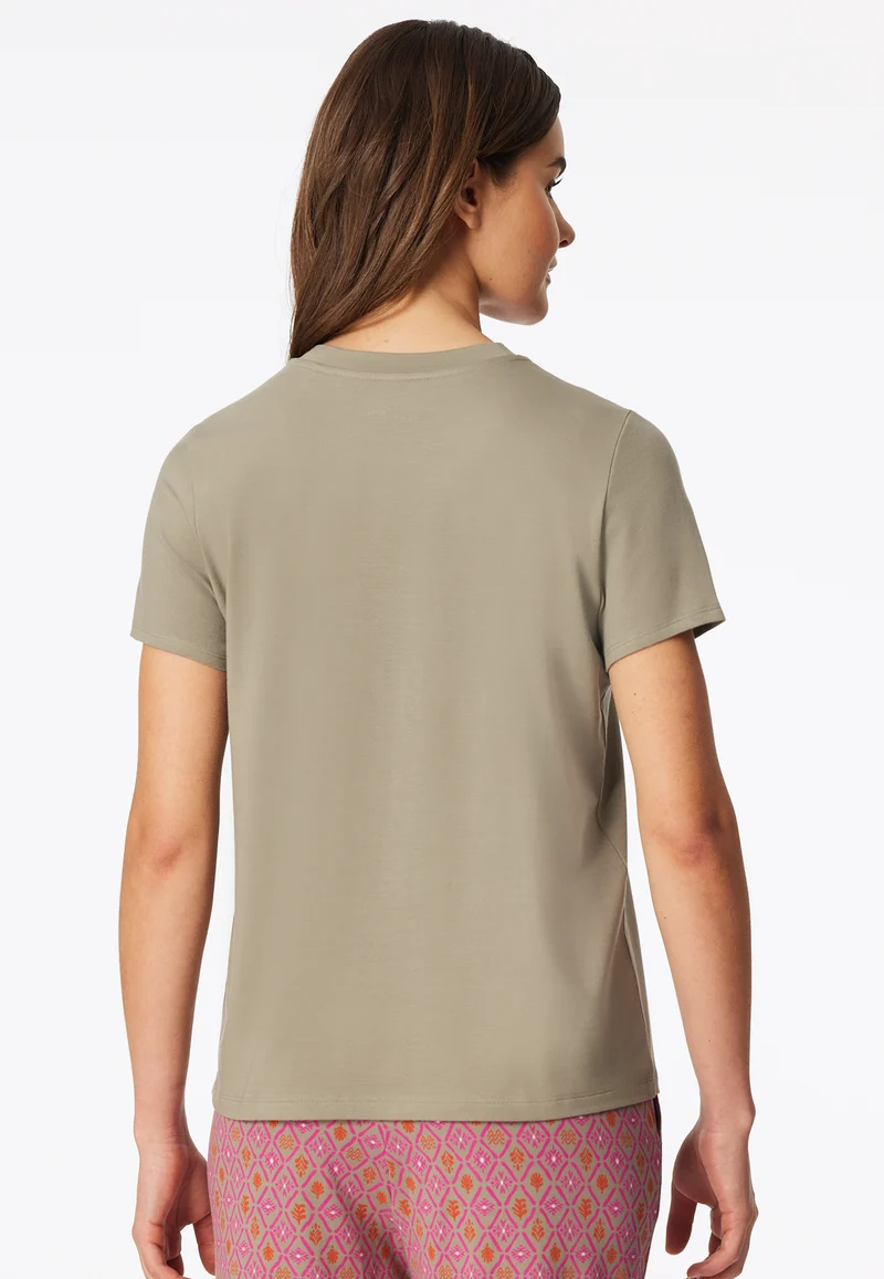 T-Shirt Oliv - Mix+Relax