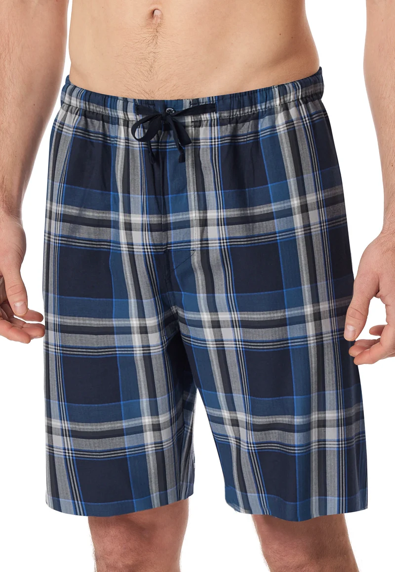 Hose kurz Blau gemustert - Mix+Relax