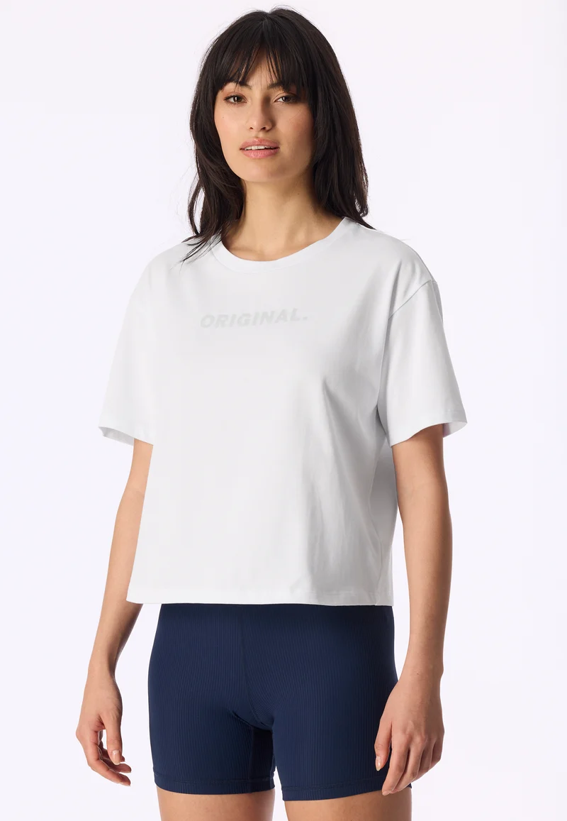 T-Shirt Weiss - Mix+Relax