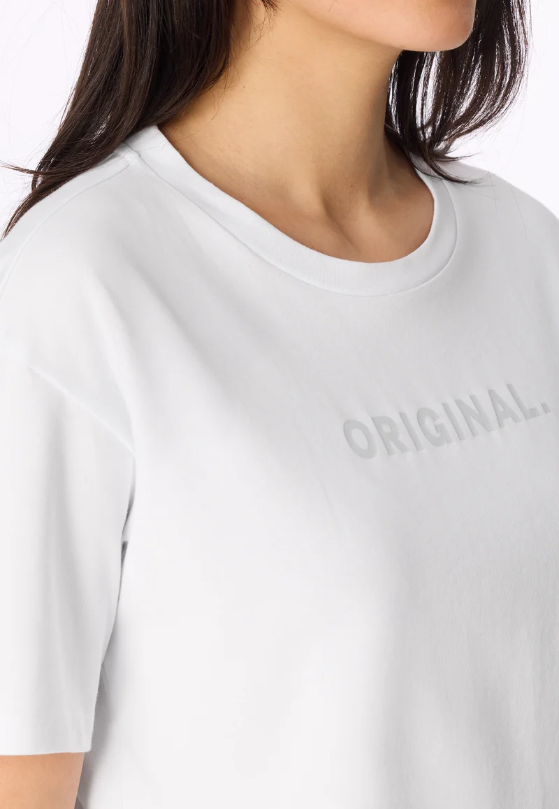 T-Shirt Weiss - Mix+Relax