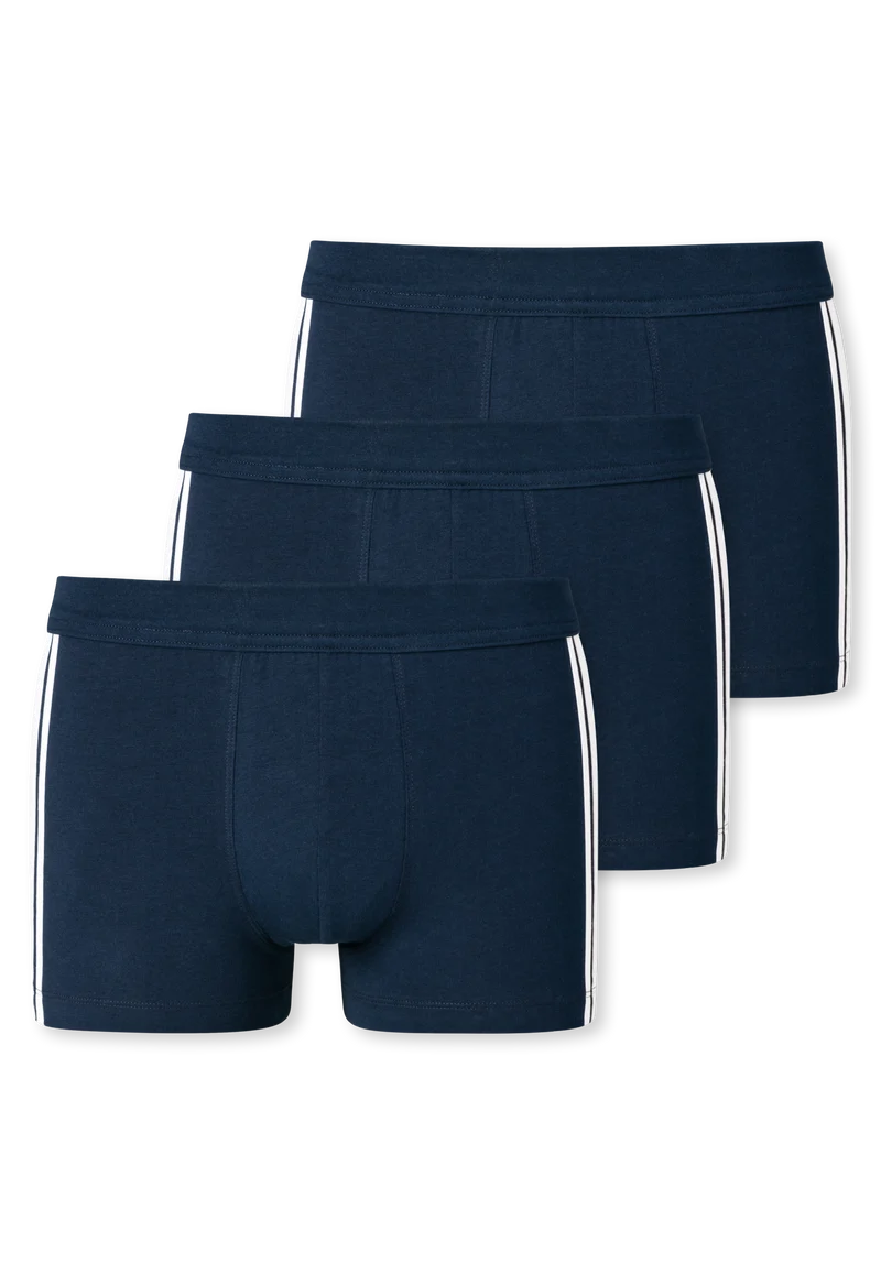 Enge Boxershorts 3er-Pack Dunkelblau - 95/5