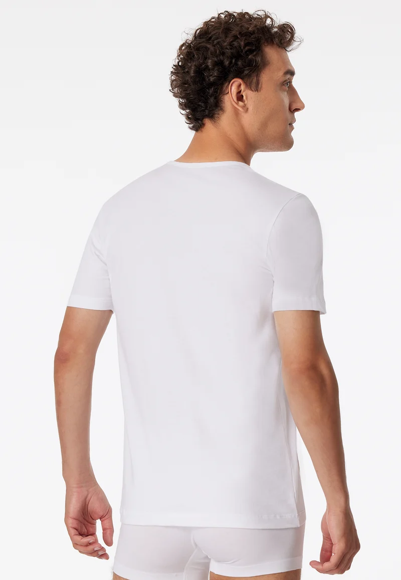 T-Shirt 2er-Pack Weiss - 95/5