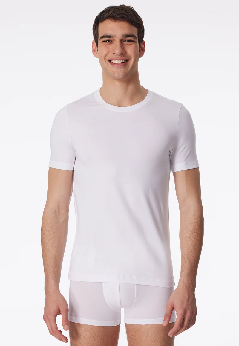 T-Shirt Weiss - Long Life Soft