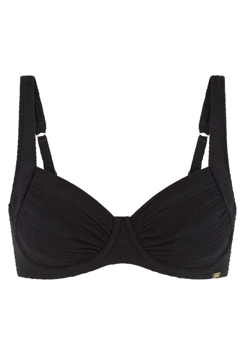 Bikini-Top Schwarz - Aqua