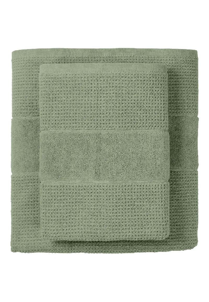 Handtuch 4er-Pack 50x100 cm Oliv - SCHIESSER Home