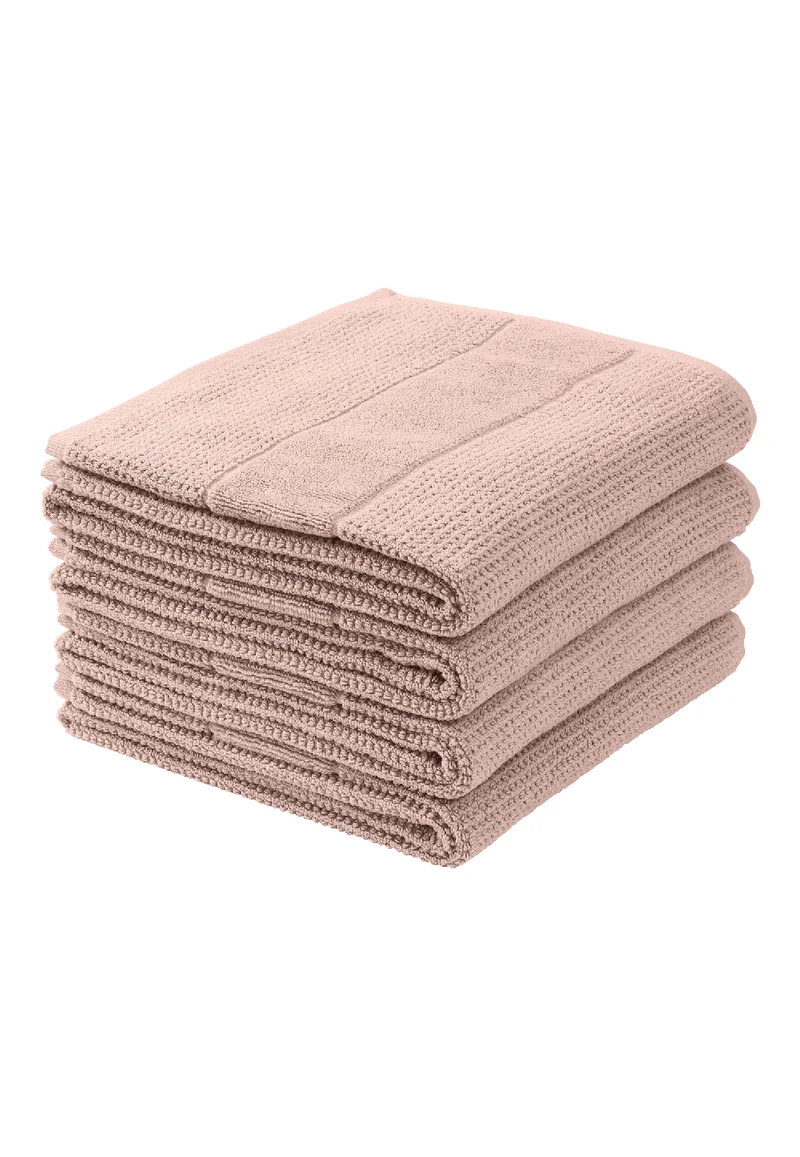 Handtuch 4er-Pack 50x100 cm Altrosa - SCHIESSER Home