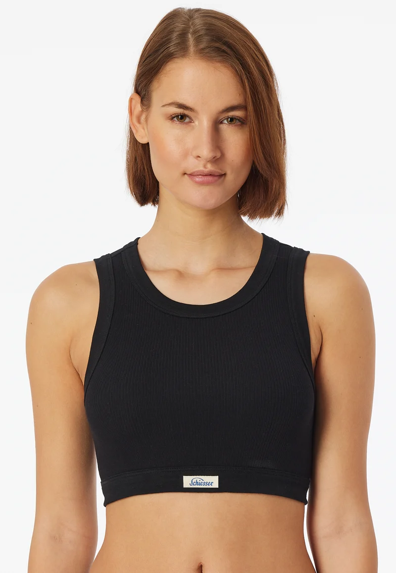 Bustier Schwarz - Revival Paula