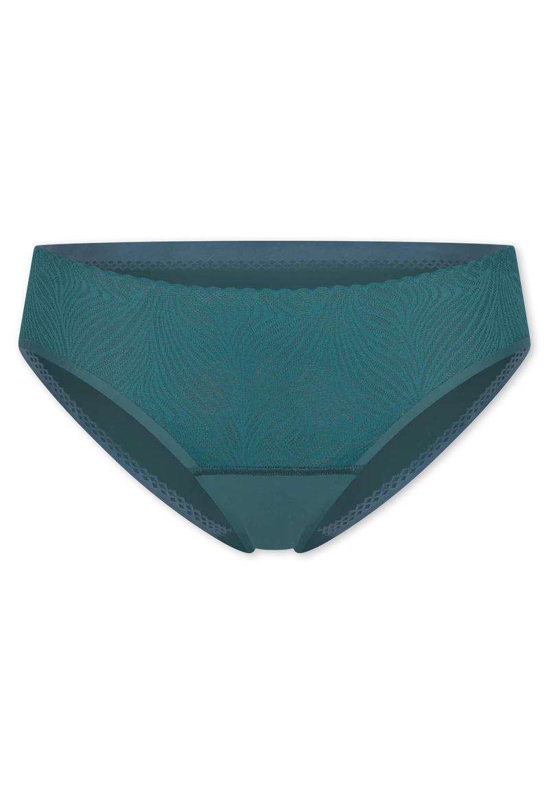 Slip Seamless mit Spitze Petrol - Invisible Soft Lace