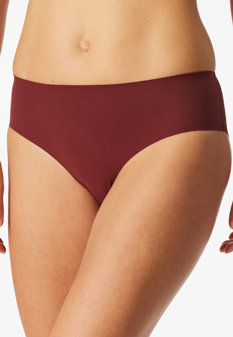 Slip Seamless mit Spitze Bordeaux - Invisible Soft Lace