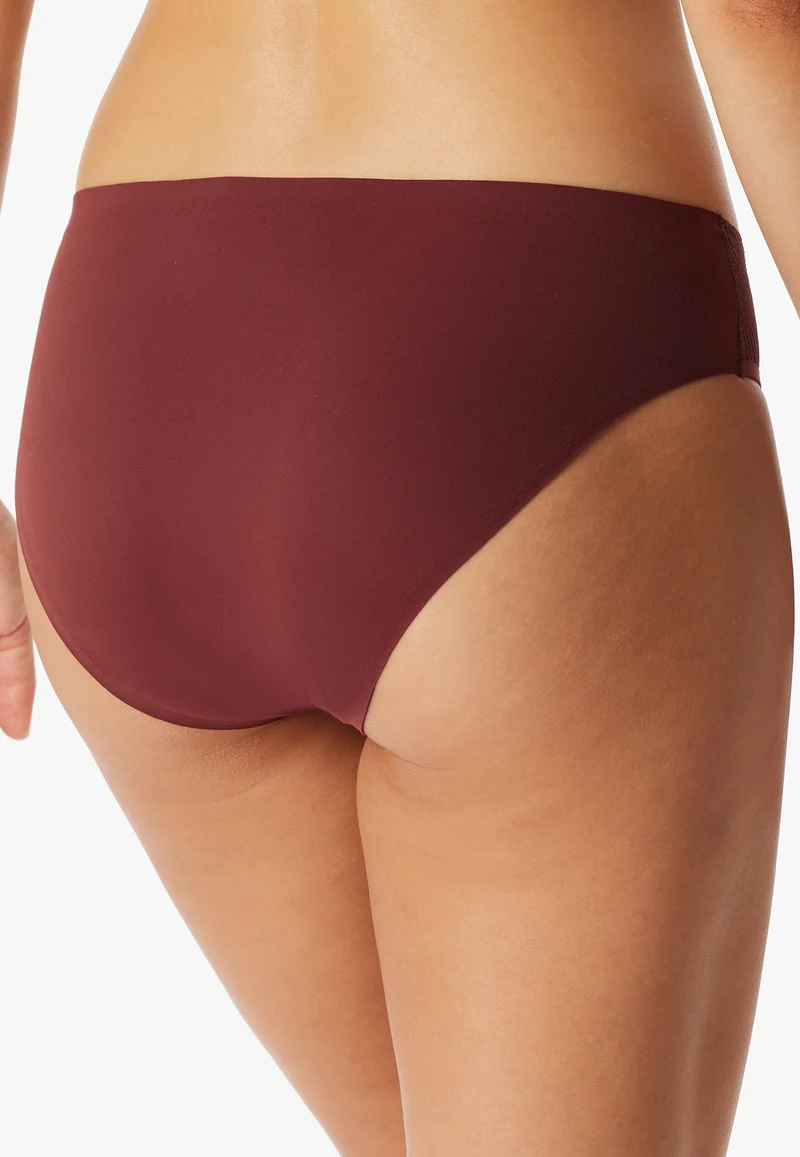 Slip Seamless mit Spitze Bordeaux - Invisible Soft Lace