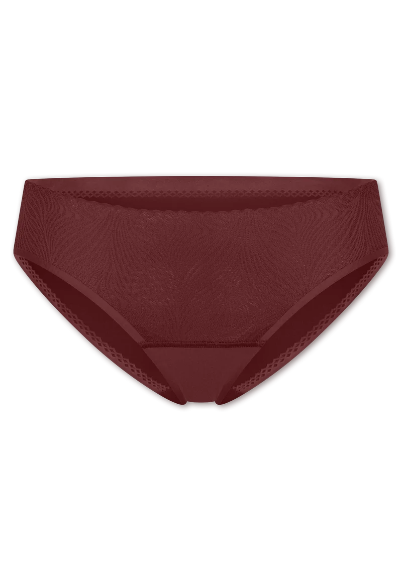 Slip Seamless mit Spitze Bordeaux - Invisible Soft Lace