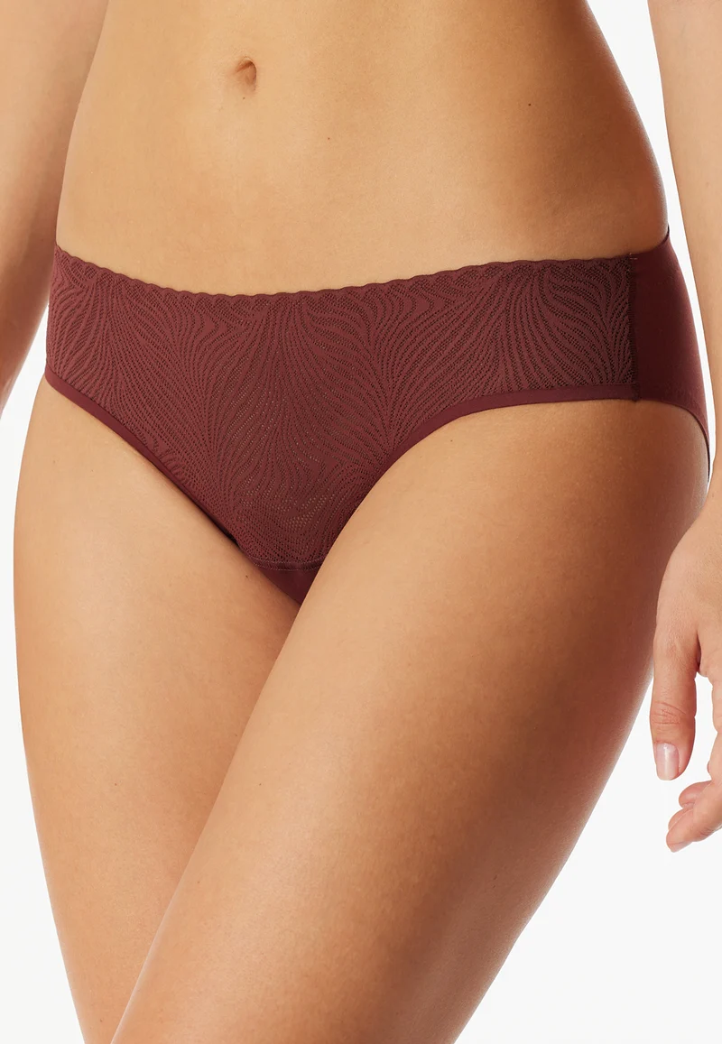 Slip Seamless mit Spitze Bordeaux - Invisible Soft Lace
