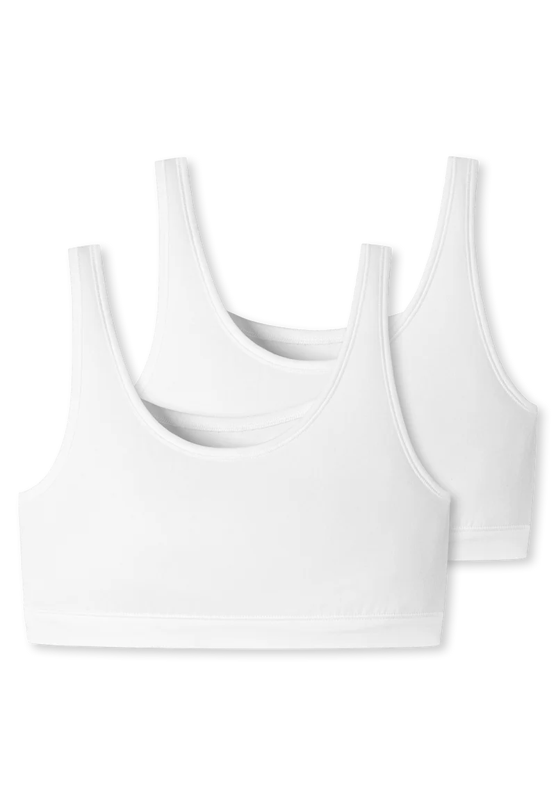 Bustier 2er-Pack Weiss - 95/5