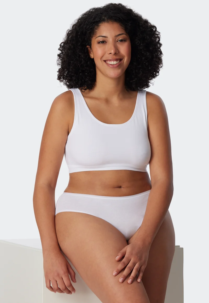 Bustier 2er-Pack Weiss - 95/5