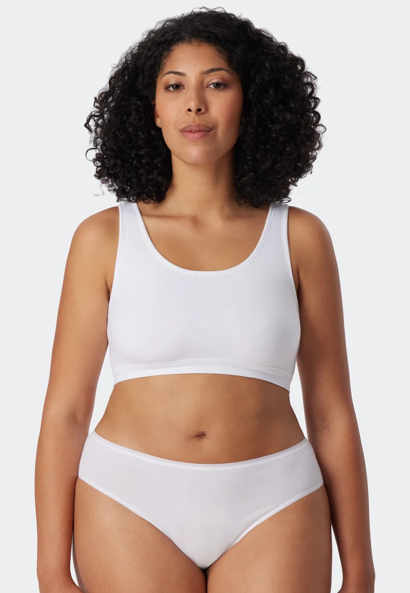 Bustier 2er-Pack Weiss - 95/5