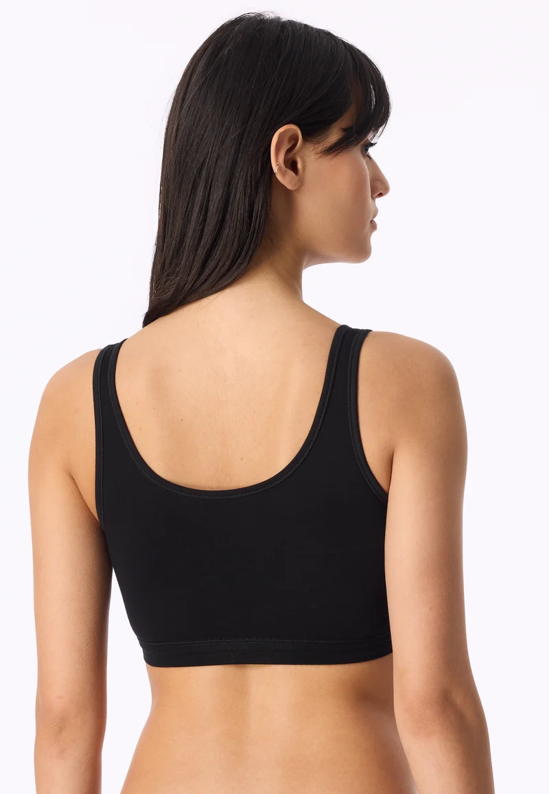 Bustier 2er-Pack Schwarz - 95/5