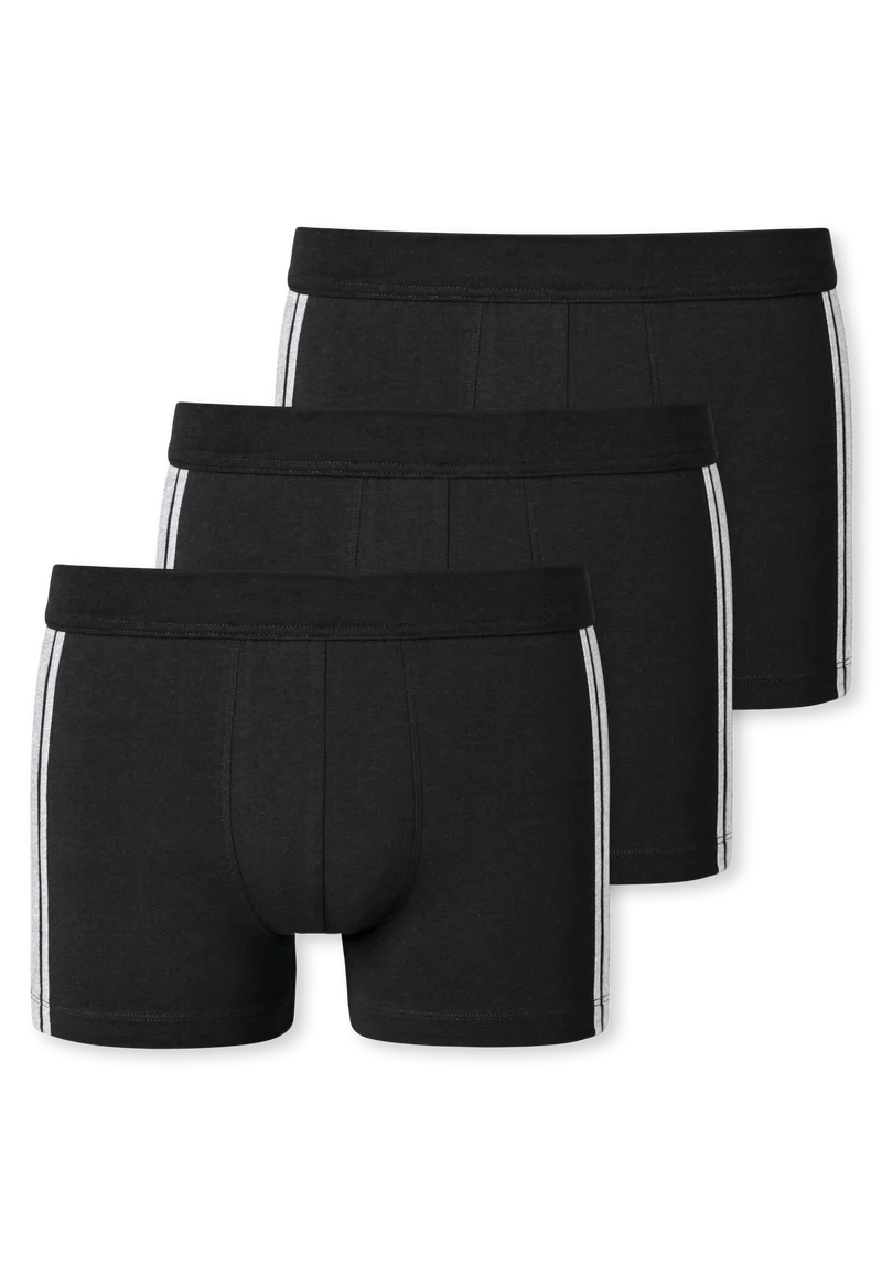 Enge Boxershorts 3er-Pack Schwarz - 95/5