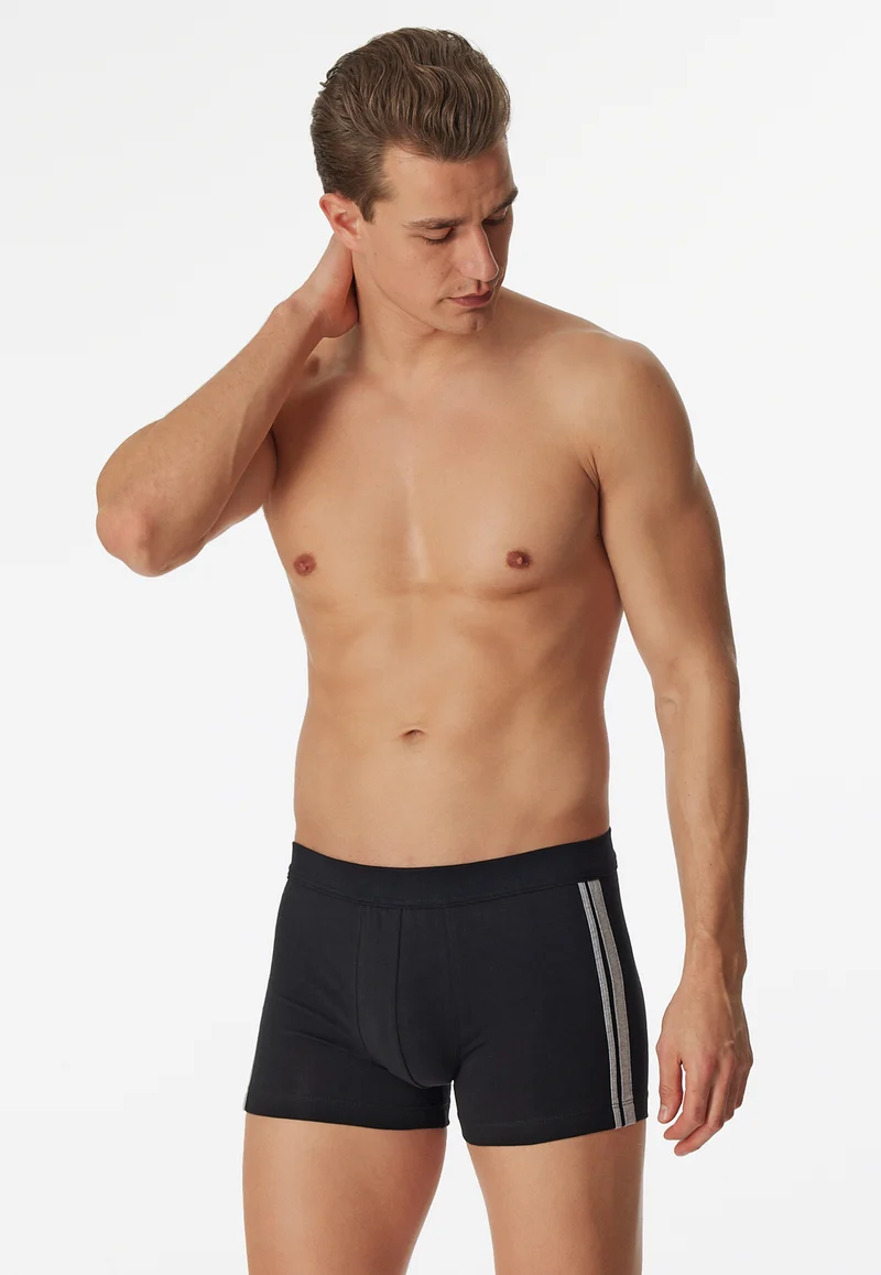 Enge Boxershorts 3er-Pack Schwarz - 95/5