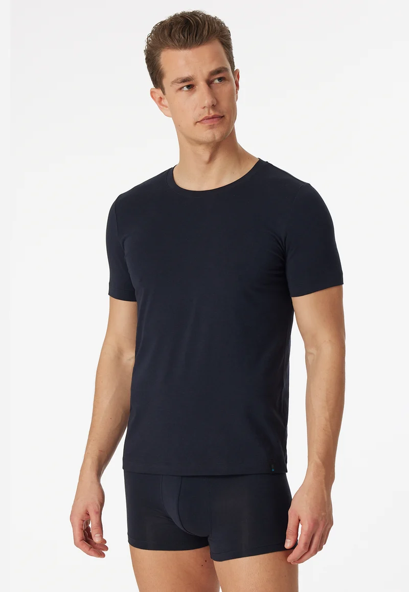 T-Shirt Dunkelblau - Long Life Soft