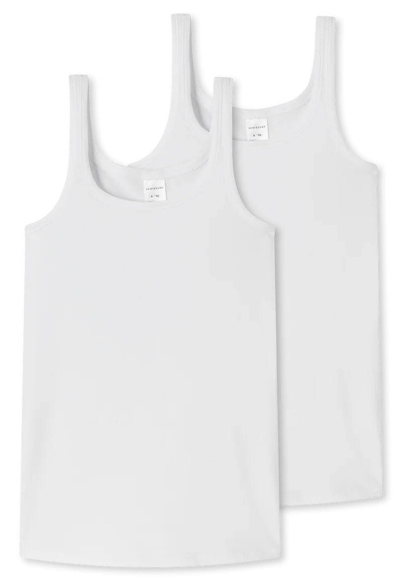 Unterhemd 2er-Pack Weiss - 95/5
