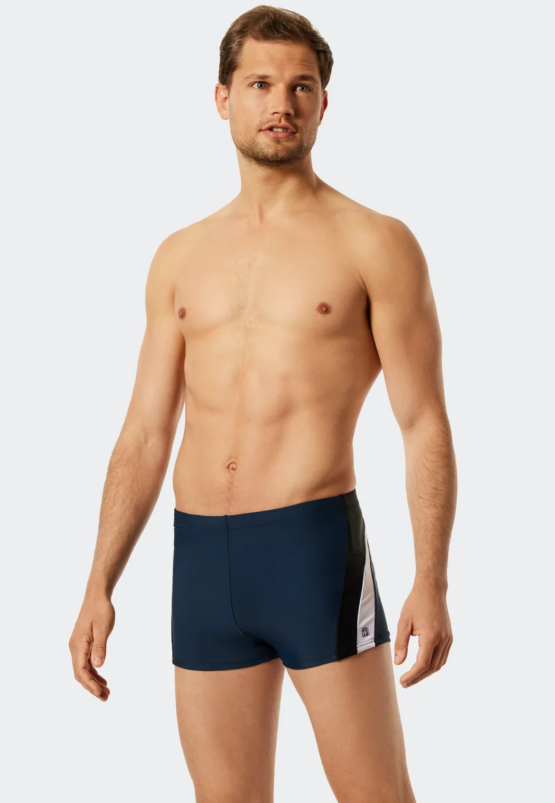 Badehose Blau gemustert - Nautical Active