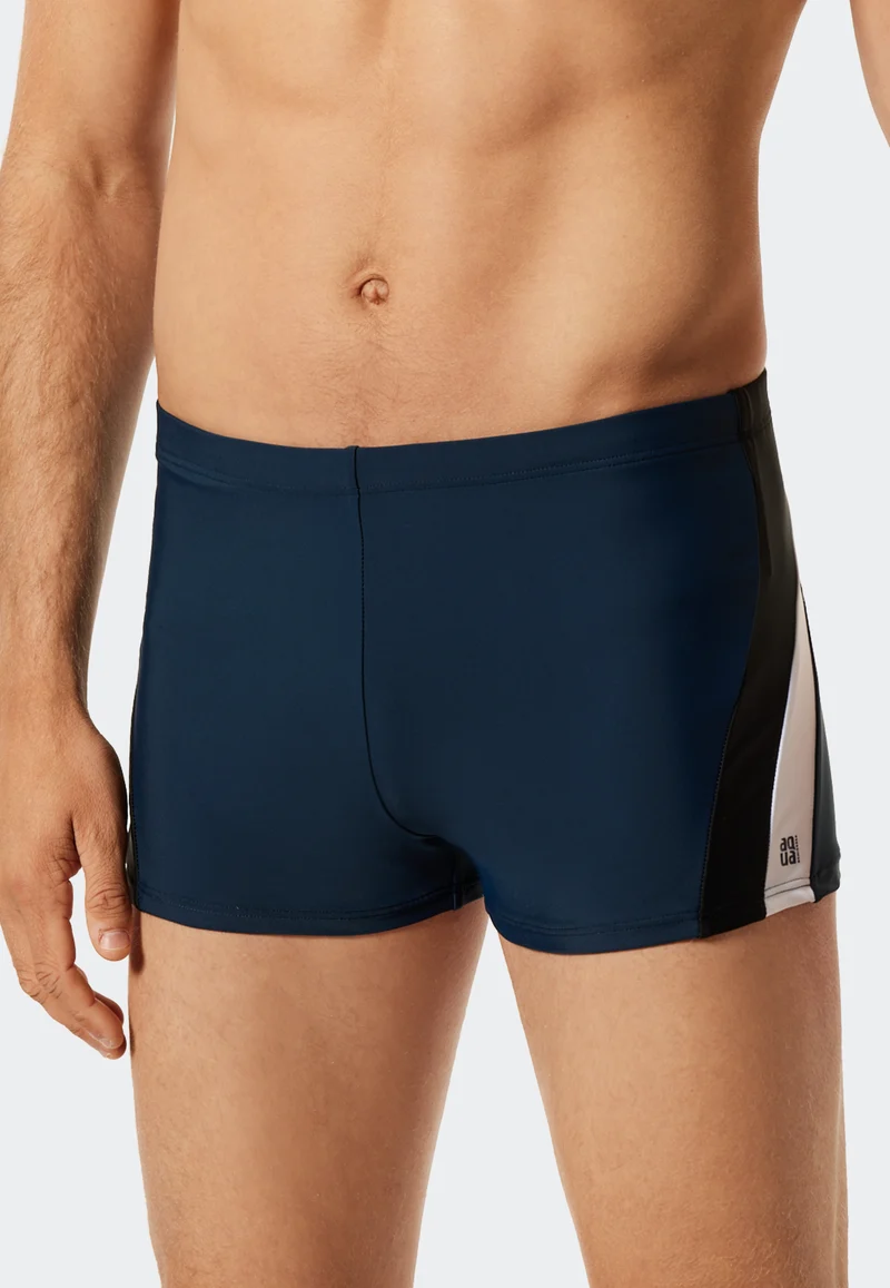 Badehose Blau gemustert - Nautical Active